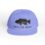 Purple cap with a crocodile and 