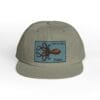 Olive green cap with a squid patch and 'Squid Brothers' text.
