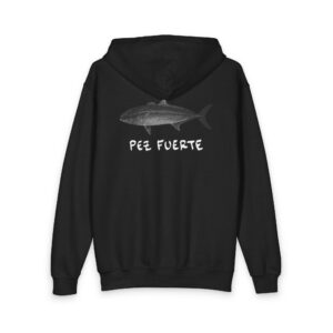 Pez Fuerte B/W Youth Zipped Hoodie