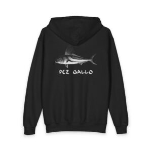 Pez Gallo B/W Youth Zipped Hoodie