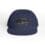 Navy blue baseball cap with a fish design embroidered on the front.