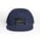Navy blue baseball cap with a rectangular patch and adjustable strap.