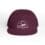 Maroon snapback cap with a white embroidered logo and text.