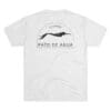 White t-shirt with a fish and the phrase 'Pato de Agua'.