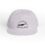 Light purple cap with a mountain and sun logo.