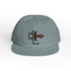 Gray baseball cap with an octopus design and the word 'PULP'.