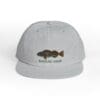 Gray baseball cap with a fish and 'BARRON LAMB' text logo.
