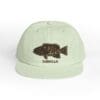 Light green cap with a fish and 'CABRILLA' embroidery.