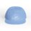 Light blue baseball cap with white logo and text.