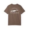 Brown T-shirt with a fish and 'Pato de Agua' text.