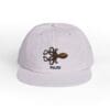 Light purple cap with an embroidered octopus and 'PLMP' text.