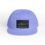 Light purple cap with a dark rectangular patch on the front.