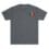 Gray t-shirt with a small Italian flag and text on the chest pocket area.