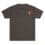 Dark gray T-shirt with a small Mexican flag and emblem on the chest.
