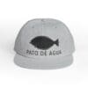 Gray baseball cap with a duck silhouette and 'PATO DE AGUA' text.