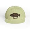 Light green cap with a fish graphic and 'CABALLA' text.