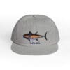 Gray baseball cap with a colorful fish and 'Salt Life' logo.