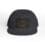 Black snapback hat with a logo patch on the front.