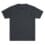 Black short-sleeve t-shirt with a small chest pocket and subtle logo.