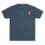 Dark gray T-shirt with a small Mexican flag emblem on the chest pocket area.