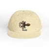 Beige cap with a black octopus and 'PALO' text logo.