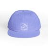 Light purple cap with white embroidered logo on front.