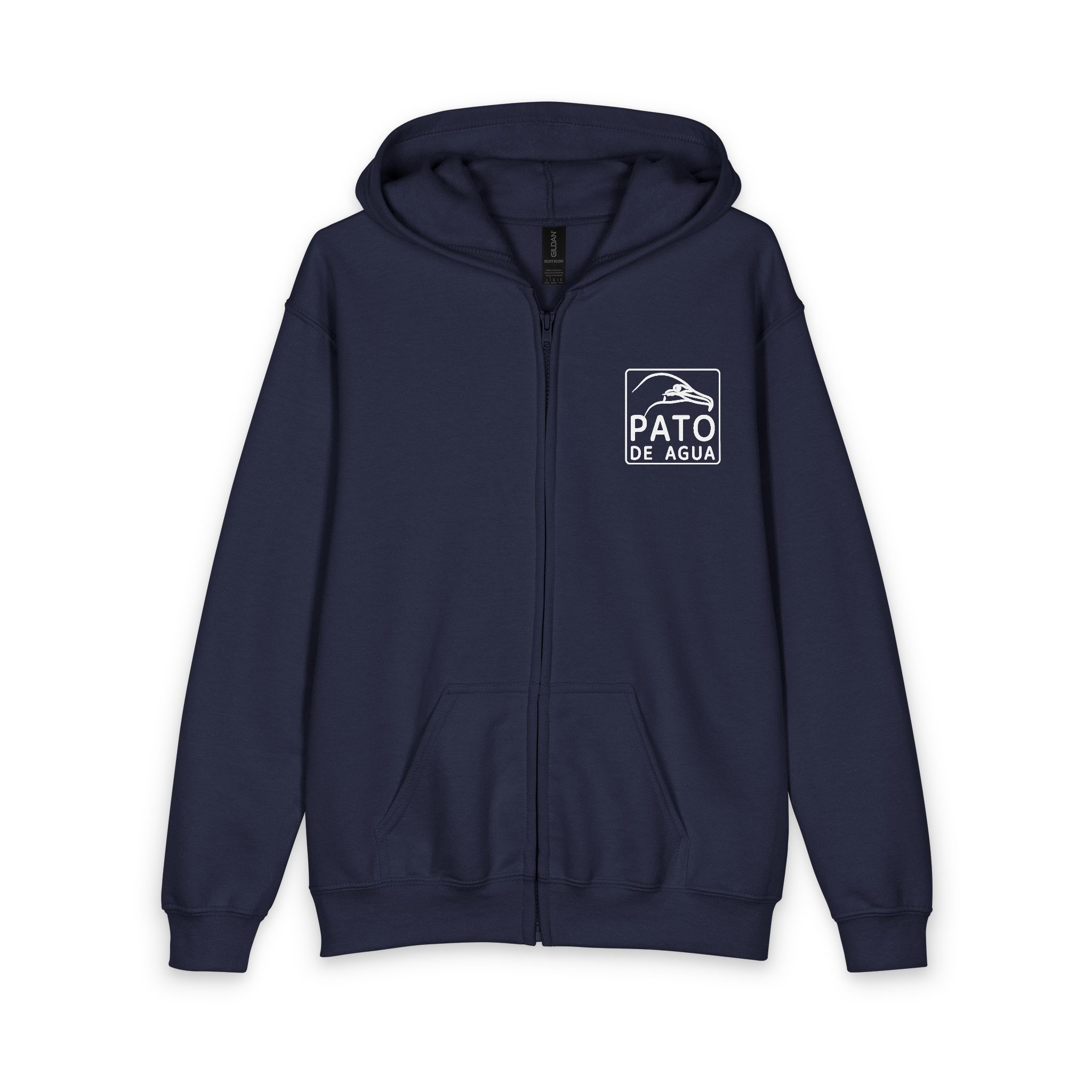 Jurel Vertical Youth Zipped Hoodie - Image 2