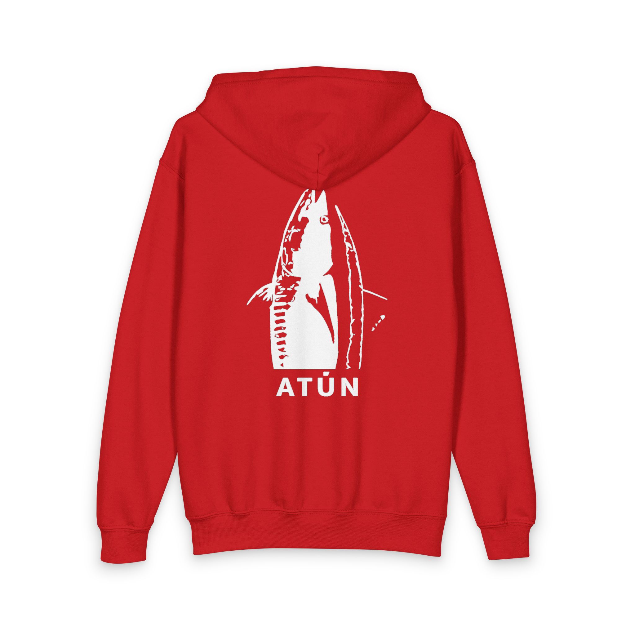 Atun Vertical Youth Zipped Hoodie - Image 4