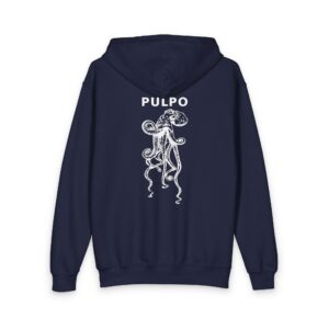 Pulpo Vertical Youth Zipped Hoodie