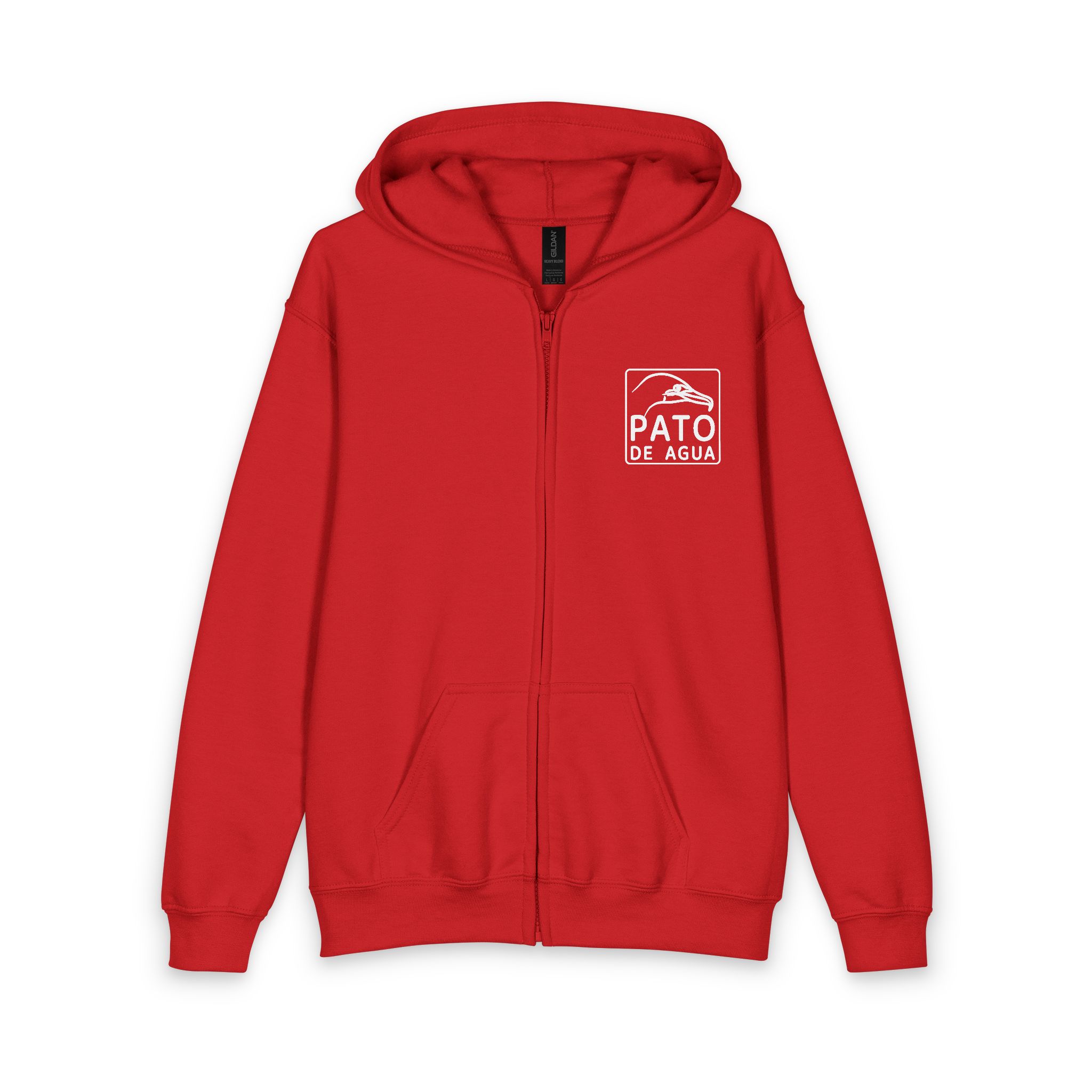 Jurel Vertical Youth Zipped Hoodie - Image 3