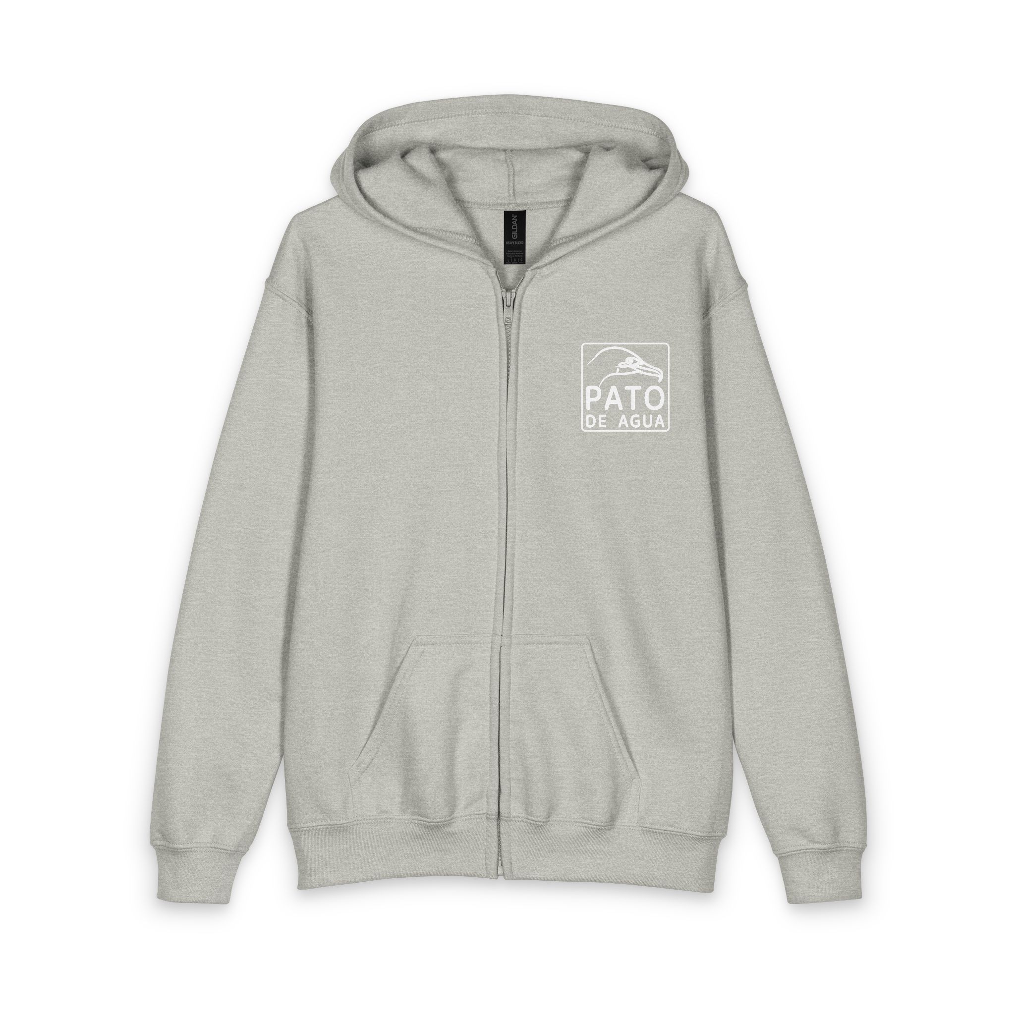 Jurel Vertical Youth Zipped Hoodie - Image 5